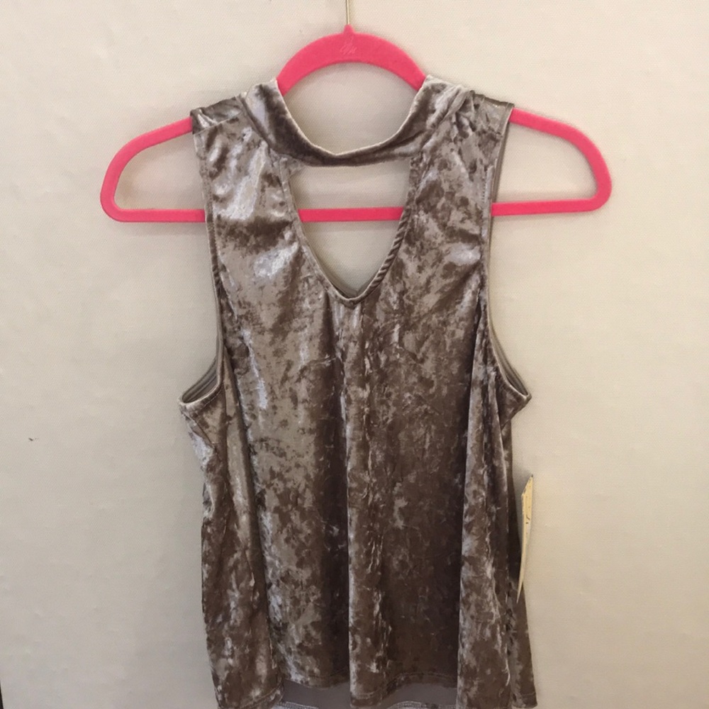 Velvet top